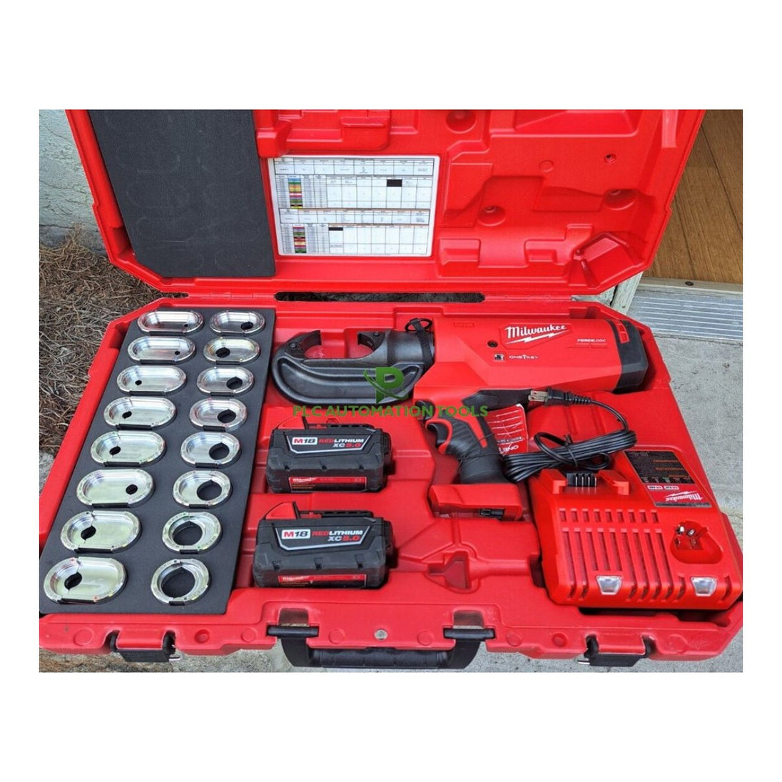 Milwaukee 2779-22 – Crimper Kit – • Includes