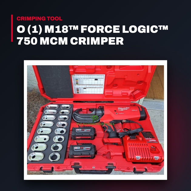 Milwaukee 2779-22 – Crimper Kit – • Includes