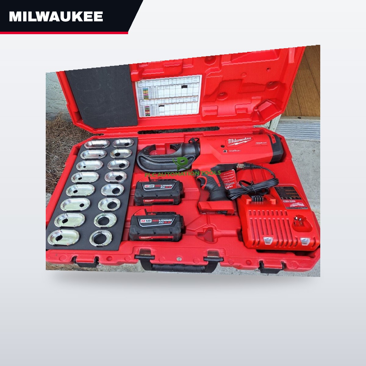 Milwaukee 2779-22 – Crimper Kit – • Includes