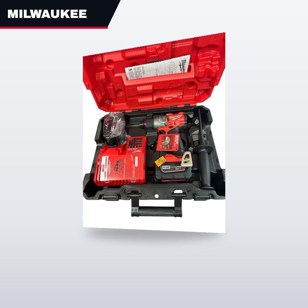 Milwaukee 2904-22 – ½ Hammer Drill Driver Brushless Motor Delivers The Power To Complete The Widest Range Of Applications Of Any H