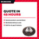 Milwaukee 81801 – Brush Power Tool – Wheel Type, 76.2 Mm (3 In) Dia Brush