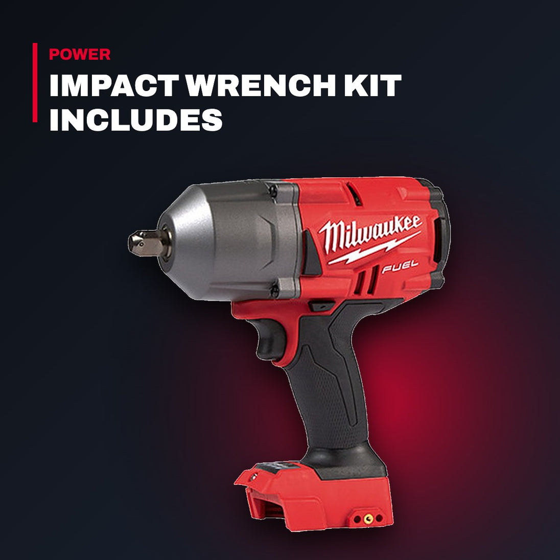 Milwaukee 2766-20 – M18 FUEL High Torque 1/2" Impact Wrench Kit