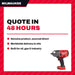 Milwaukee 2766-20 – M18 FUEL High Torque 1/2" Impact Wrench Kit