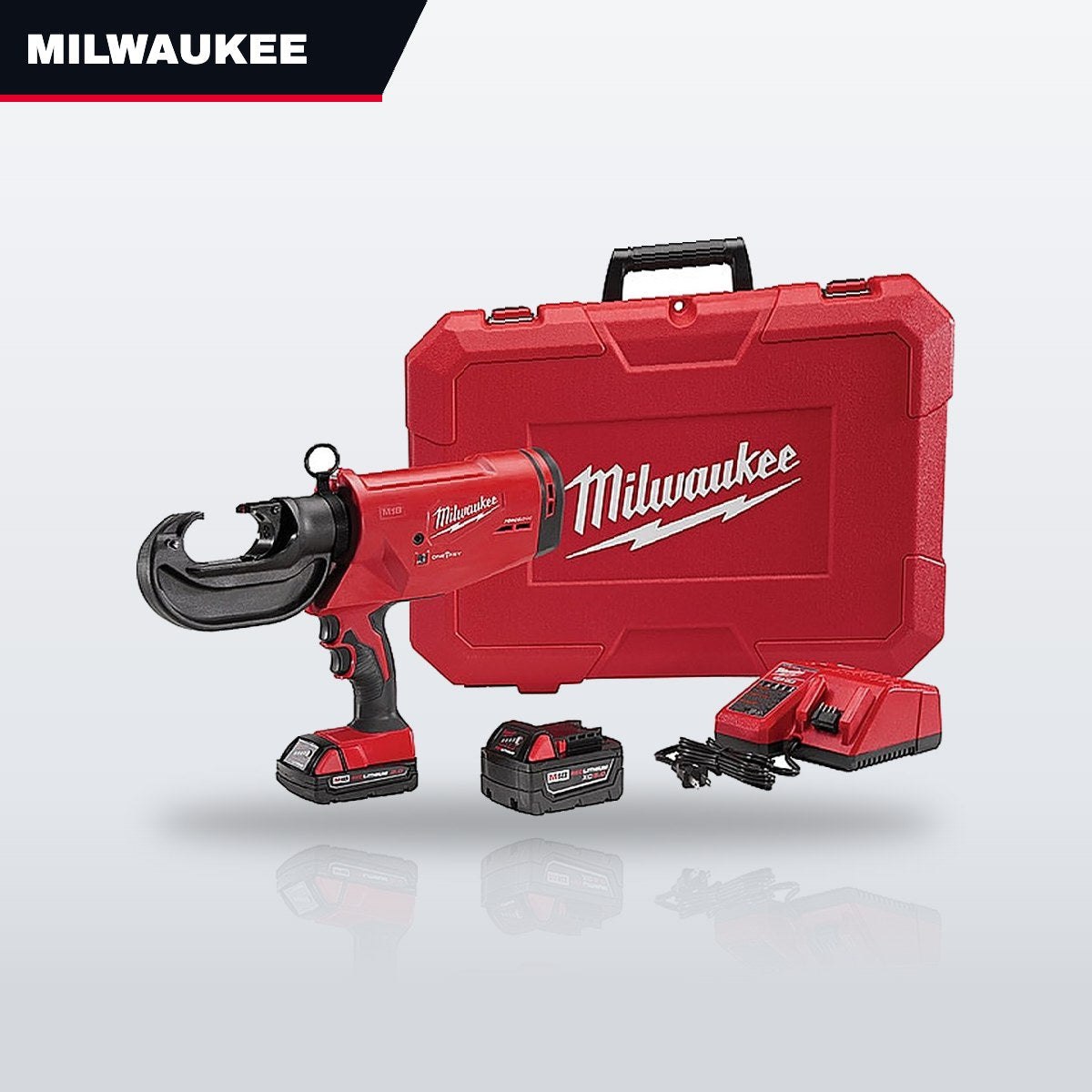 Milwaukee M18 FORCE LOGIC 750 – Cordless Crimper Kit