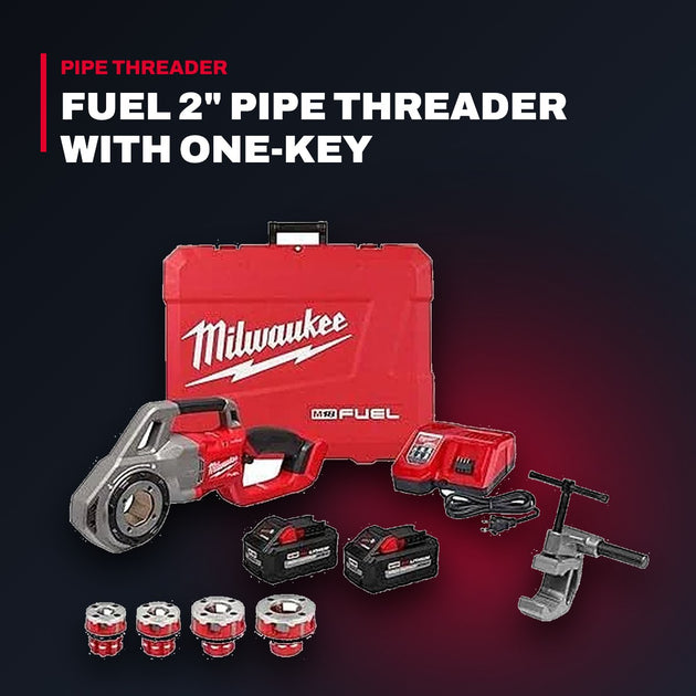 Milwaukee M18 FPT2-121C – FUEL 2" Pipe Threader with ONE-KEY
