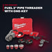 Milwaukee M18 FPT2-121C – FUEL 2" Pipe Threader with ONE-KEY