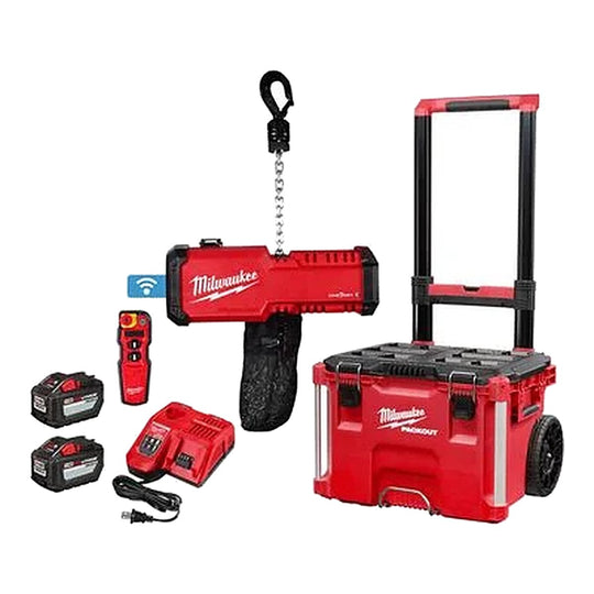 Milwaukee M18 ONE-KEY – M18 1 Ton Cordless Chain Hoist with Wireless Remote