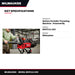 Milwaukee MXF512-2XC – Battery Portable Threading Machine – Powered By Redlithium Batteries, Combined With A Spring-Assisted Cart