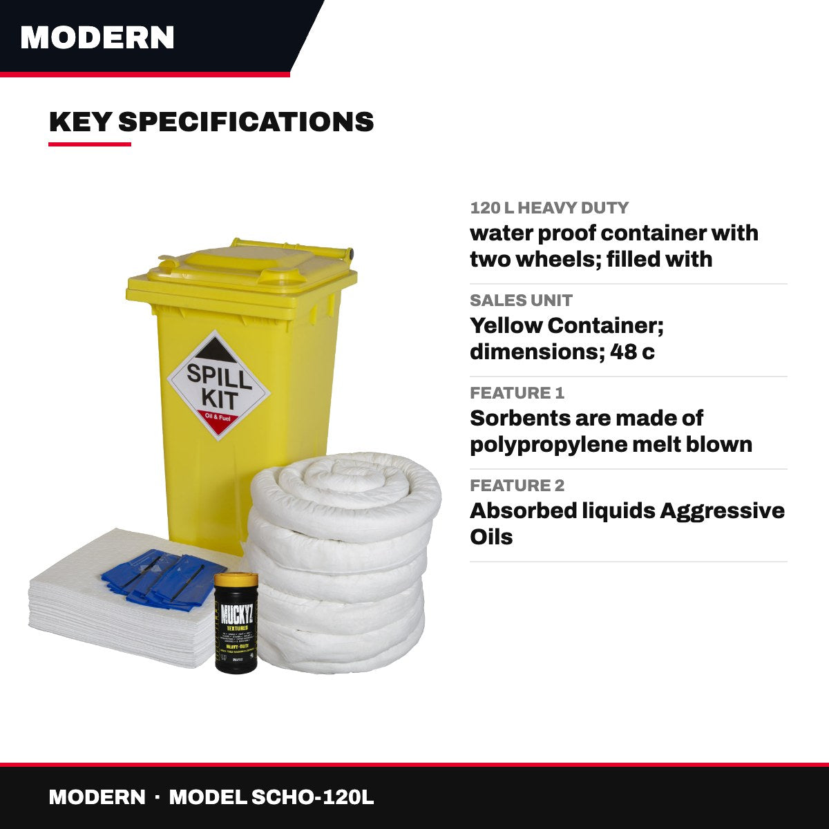 Modern SCHO-120L – Oil Spill Kit