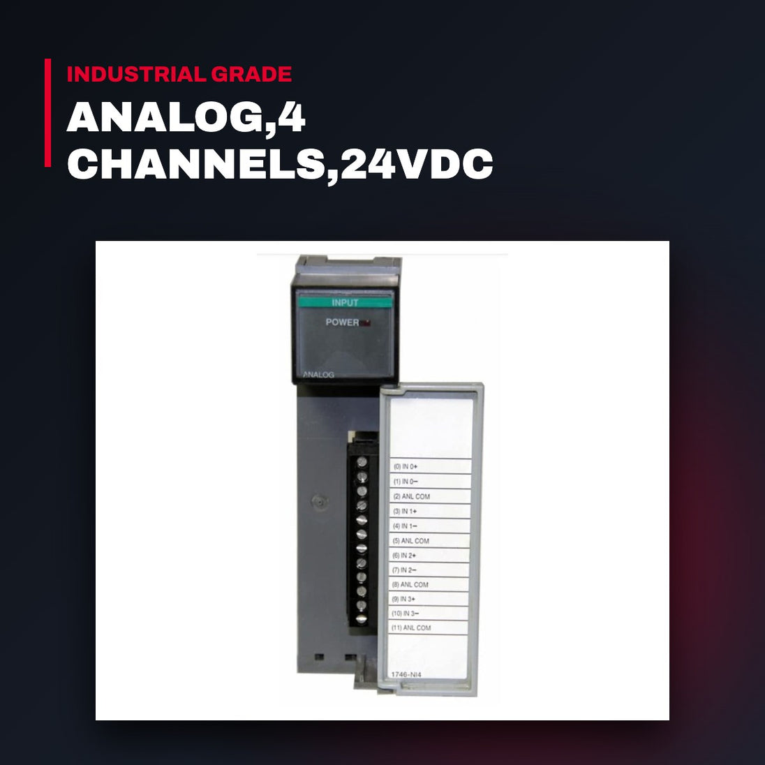 Modl_I_P_O_P – Analog,4 Channels,24Vdc