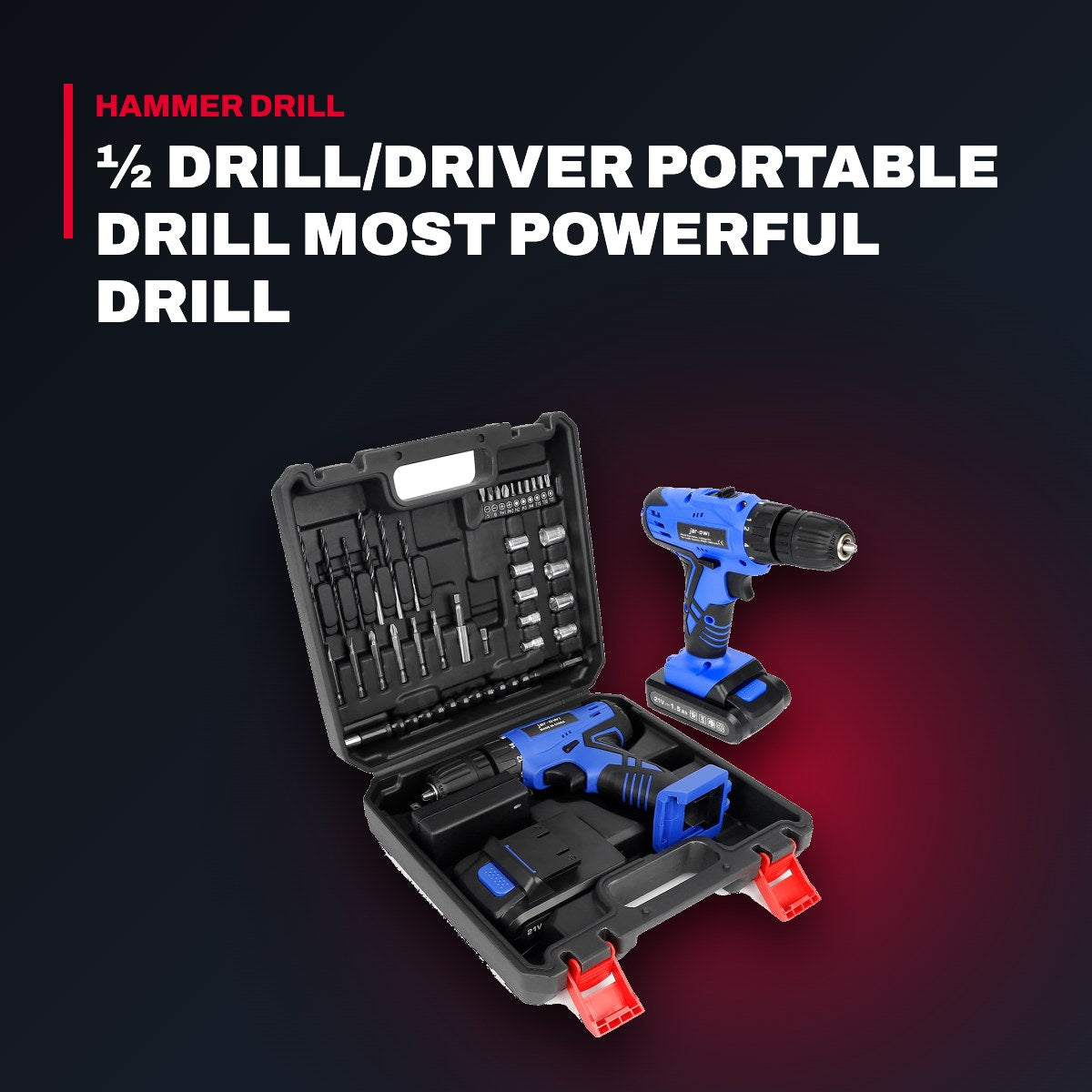 Moheso SA/IS34037 – ½ Drill/Driver Portable Drill Most Powerful Drill