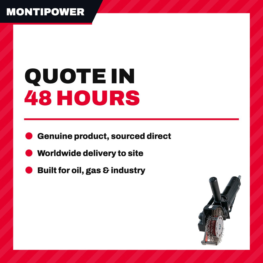 Montipower SP-647-BMC – Bristle Blaster System