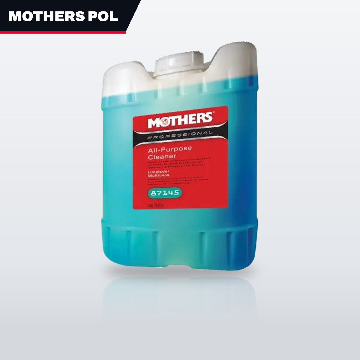 Mothers Polish US 87145 – Cleaner – 5 Gal / 18.9 Liters