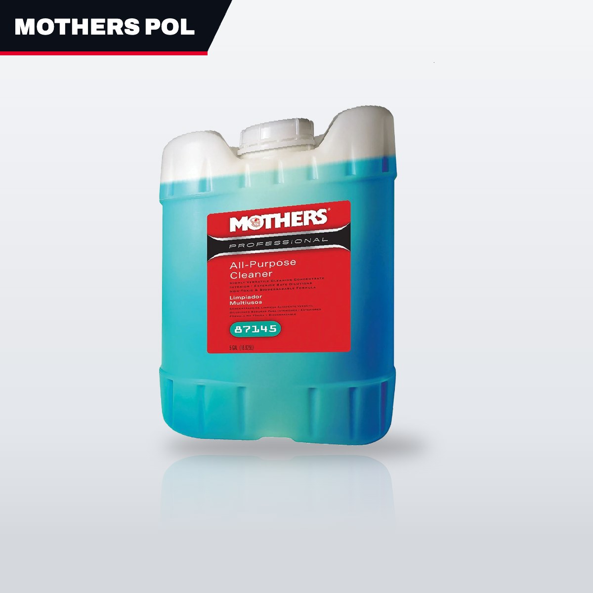 Mothers Polish US 88145 – Cleaner – 5 Gal / 18.9 Liters