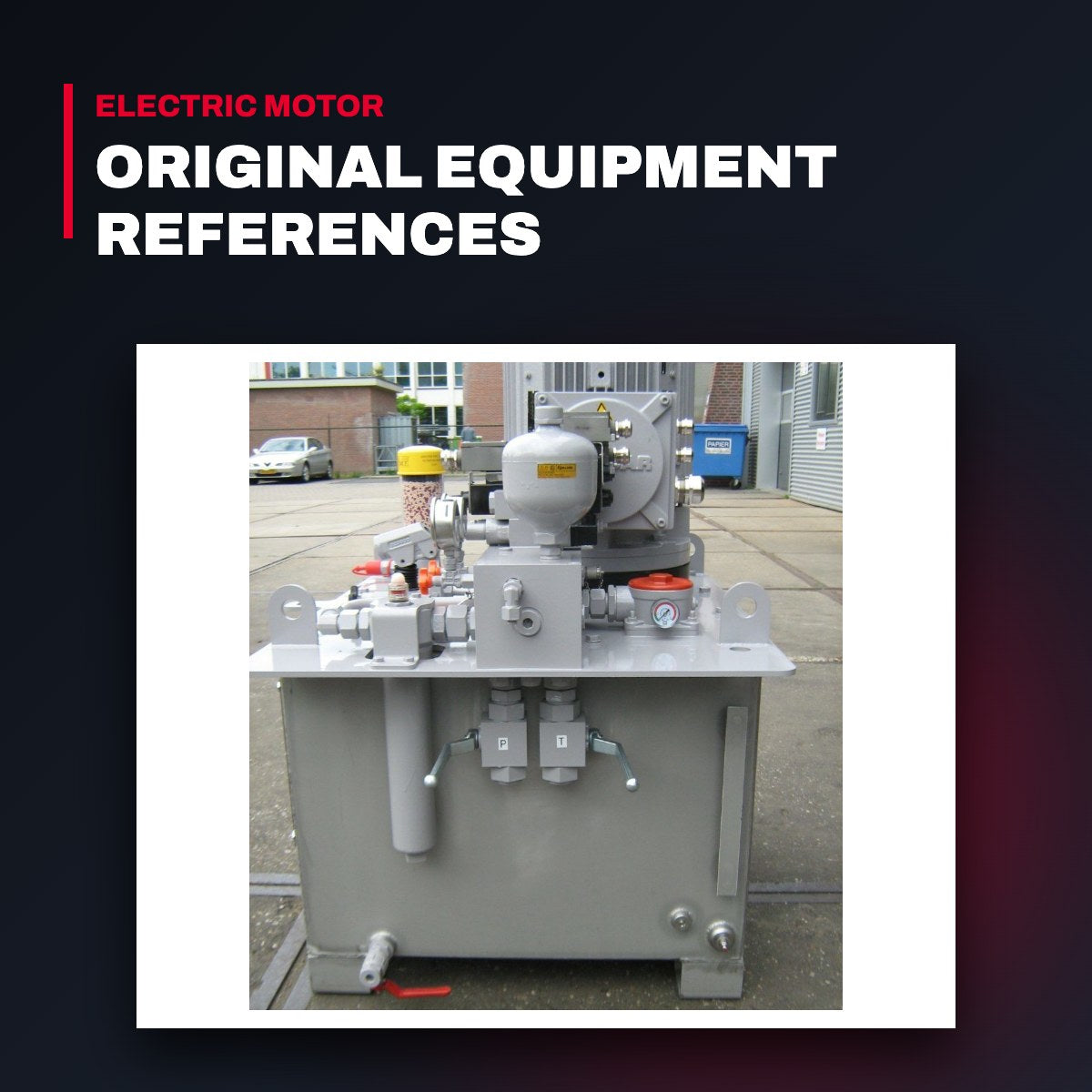 Motor – Hydraulic Gangway System