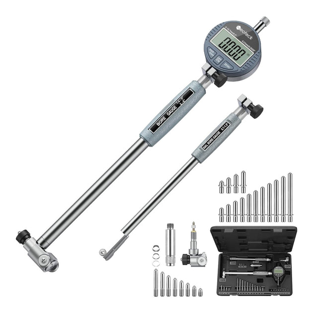 Neotech OTHERS – Digital Dial Indicator Bore Gauge With 0.7-6/0.0005 Measuring Range And 6 Measuring Depth Dial Bore Gauge Set