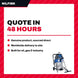 Nilfisk ATTIX 961-01 – Heavy Duty Wet & Dry Industrial Vacuum Cleaner, Twin Motor