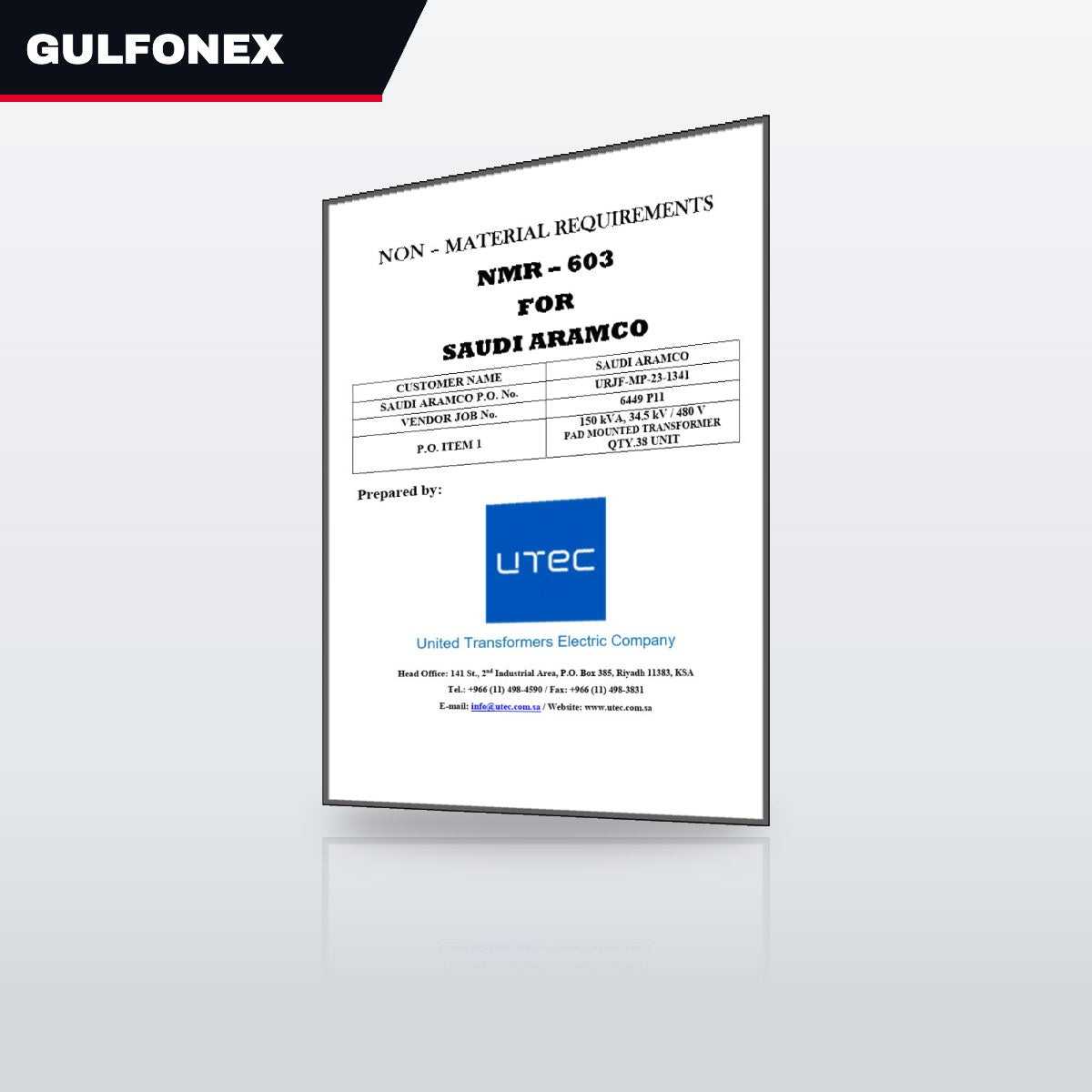 Nmr- 603 Misc. Documents