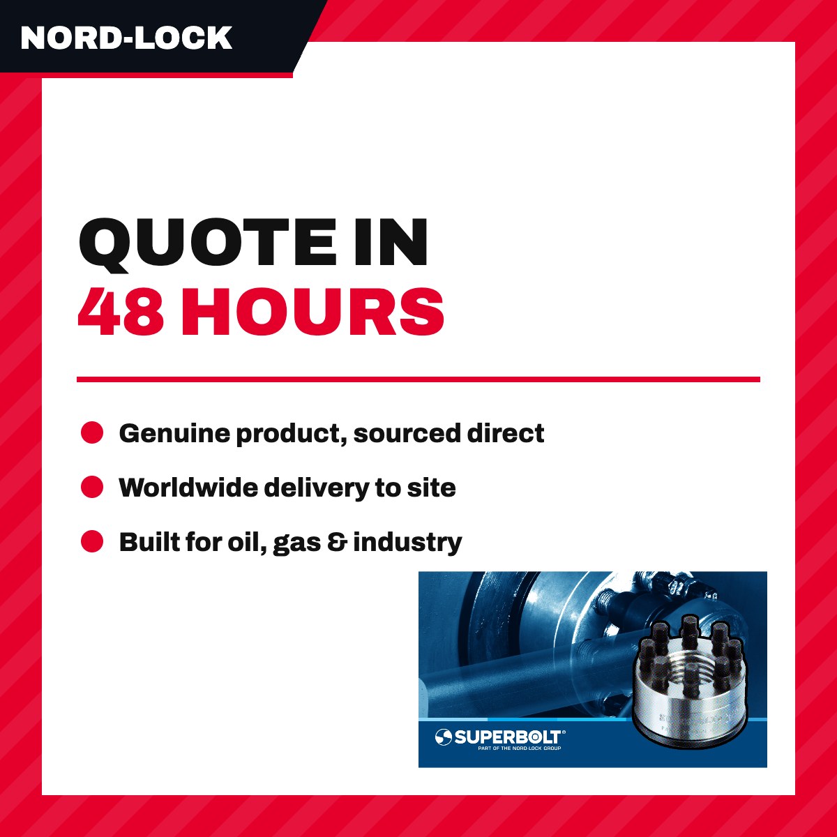 Nord-Lock H650T-200 – Tensioners Superbolt 2