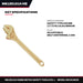 Ns1251014 Hebei Botou Safety Tools Co. L 5001918835 – Wrench Spanner – Safety Type, 450 Mm (17.72 In) Lg