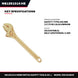 Ns1251014 Hebei Botou Safety Tools Co. L 5001918835 – Wrench Spanner – Safety Type, 450 Mm (17.72 In) Lg