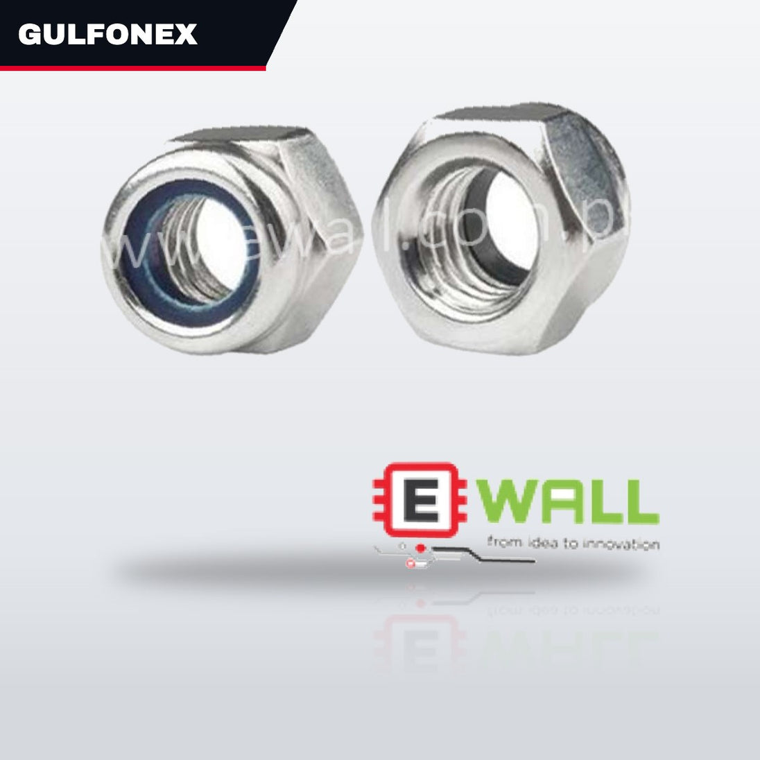 Nut – Hexagonal Type, With Nylon Locking Ring