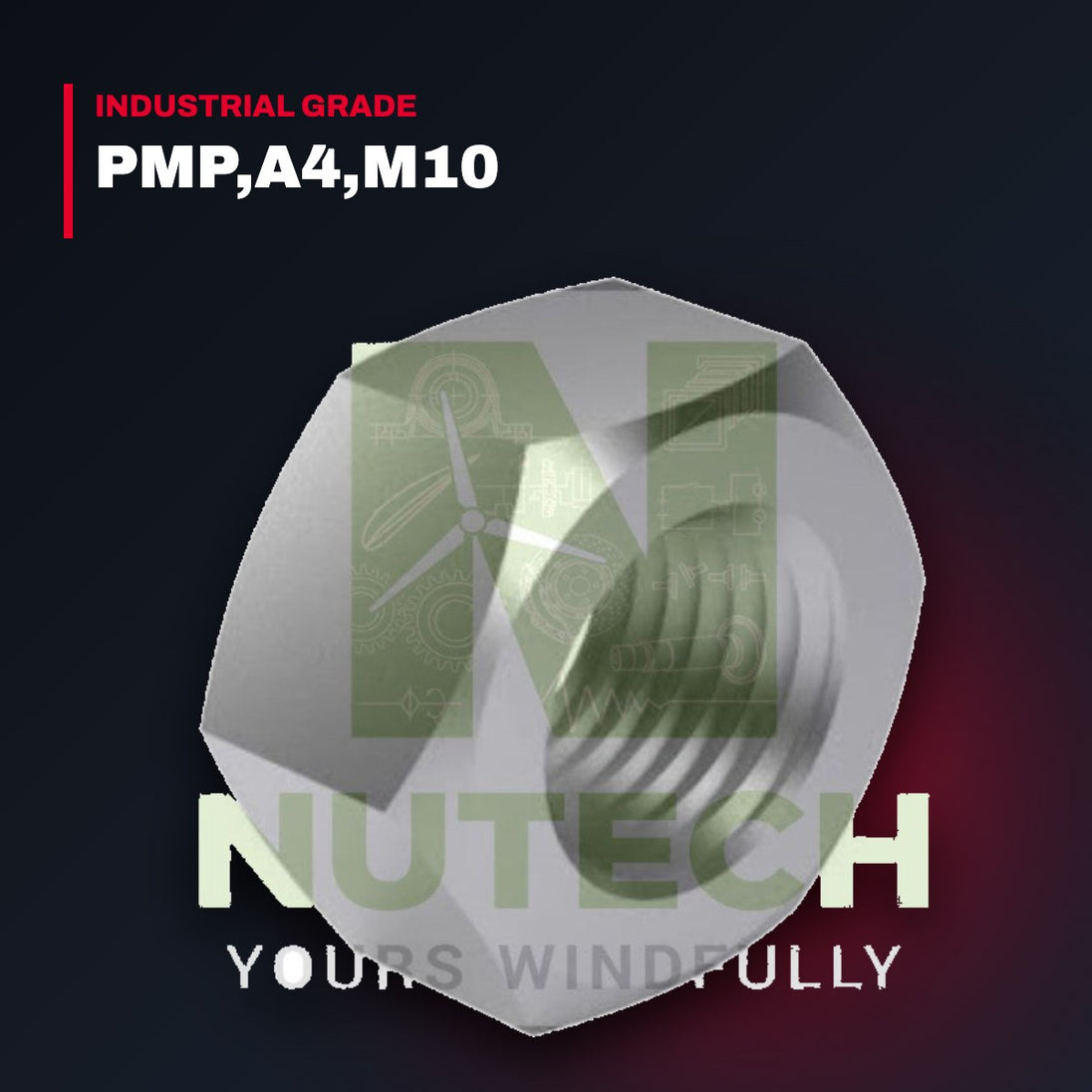 Nut-Oem Part – Pmp,A4,M10