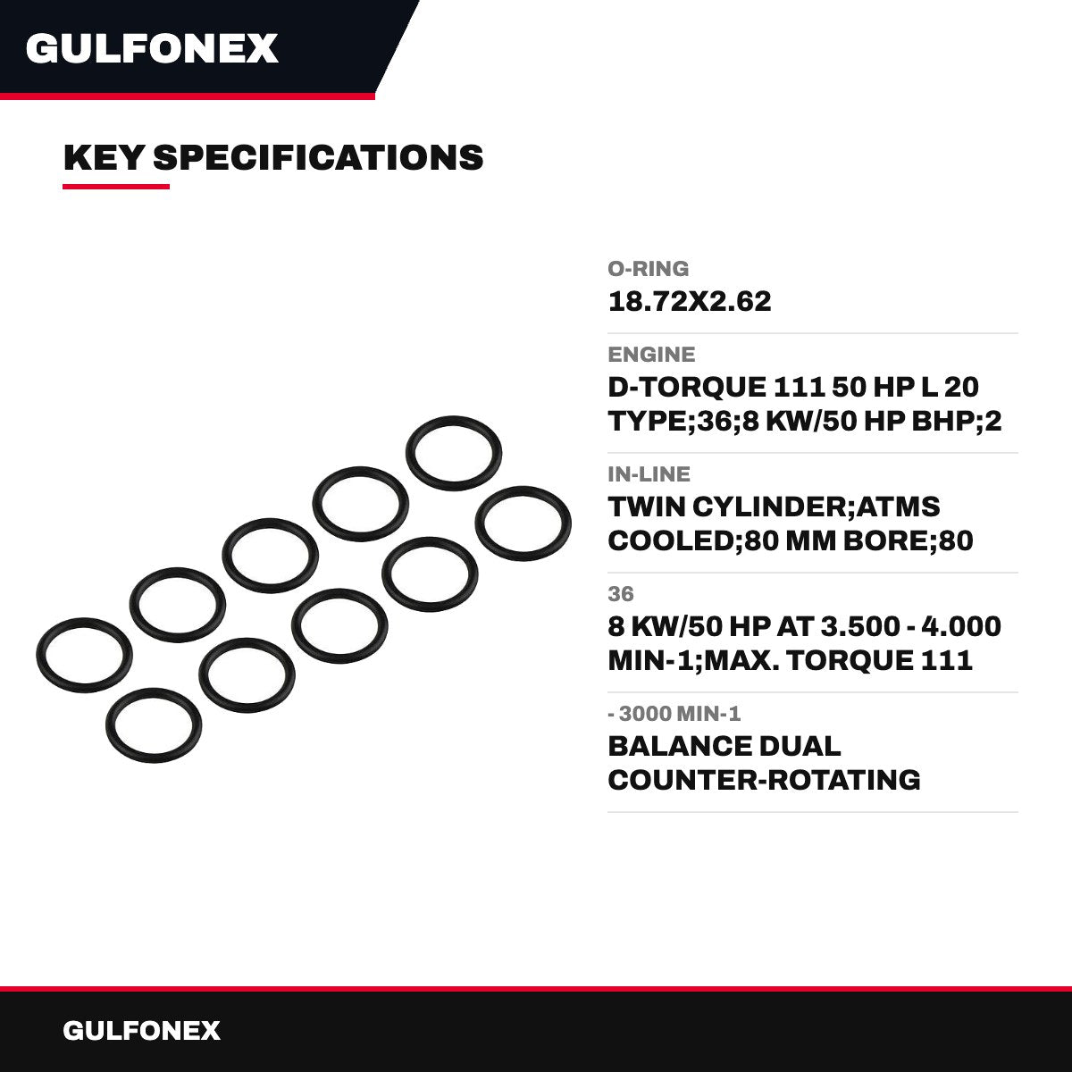 O-Ring – 18.72X2.62