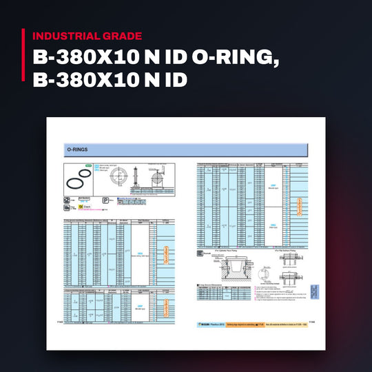 O-Ring – B-380X10 N Id O-Ring, B-380X10 N Id