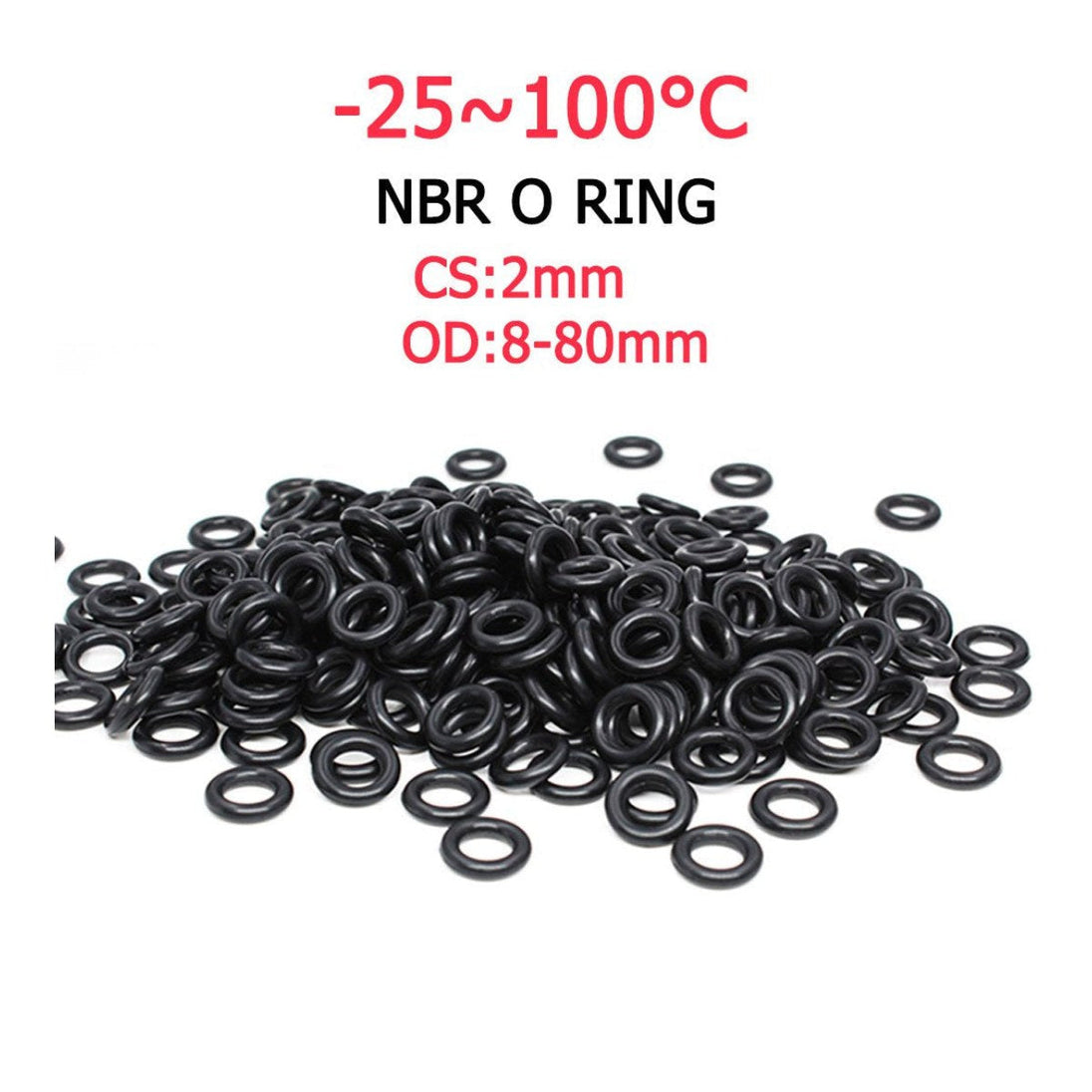 O-Rng-Elst Nbr,2Mm,160Mm,Met,Sh80