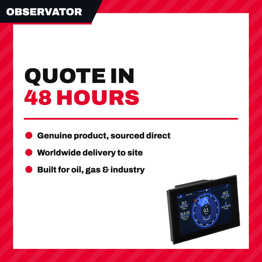 Observator OMC-140 – Multifunctional TFT Display