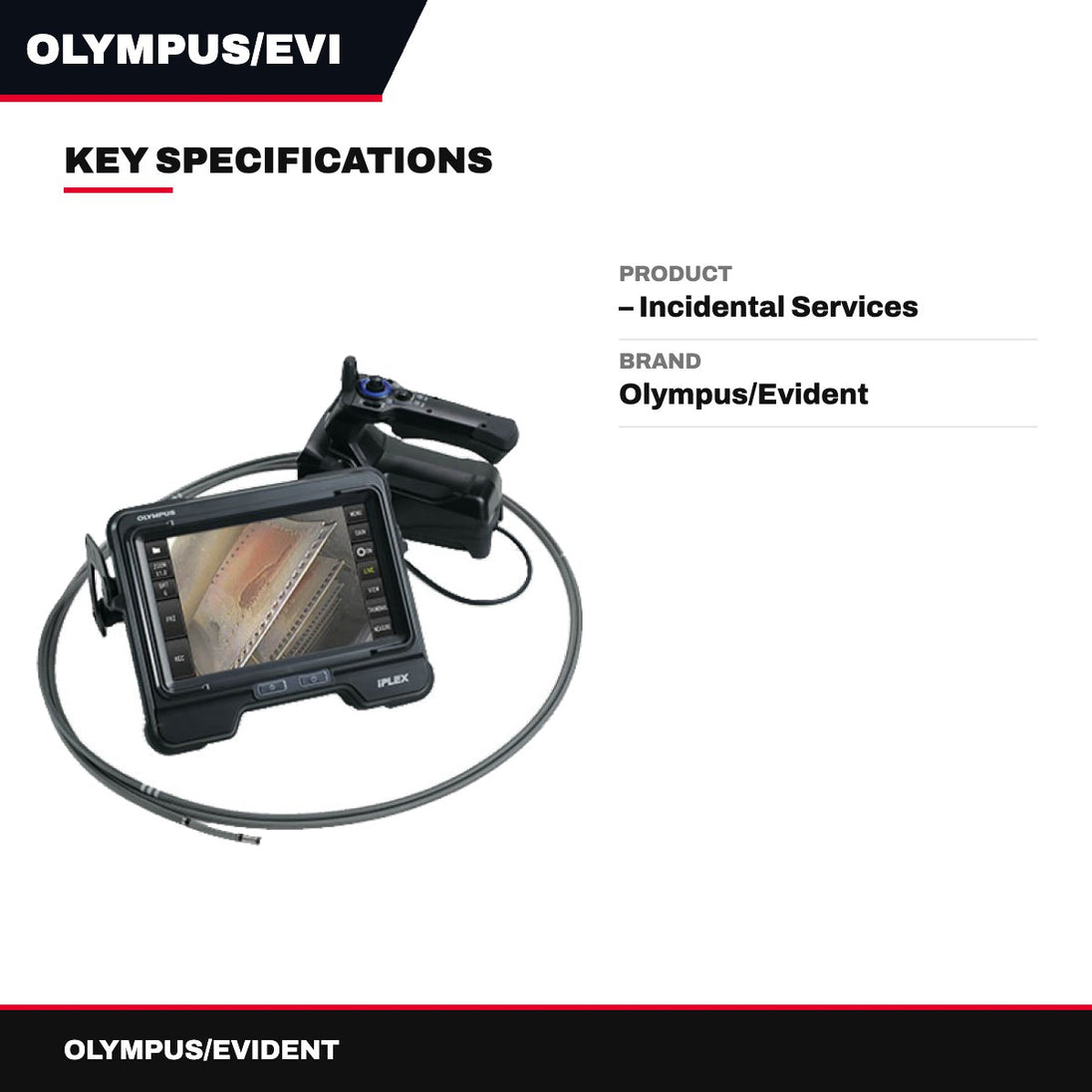 Olympus/Evident – Incidental Services