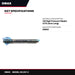 Omax 301337-3 – Materials Description – 3/8 High Pressure Nipple 3(76.2Mm Long)