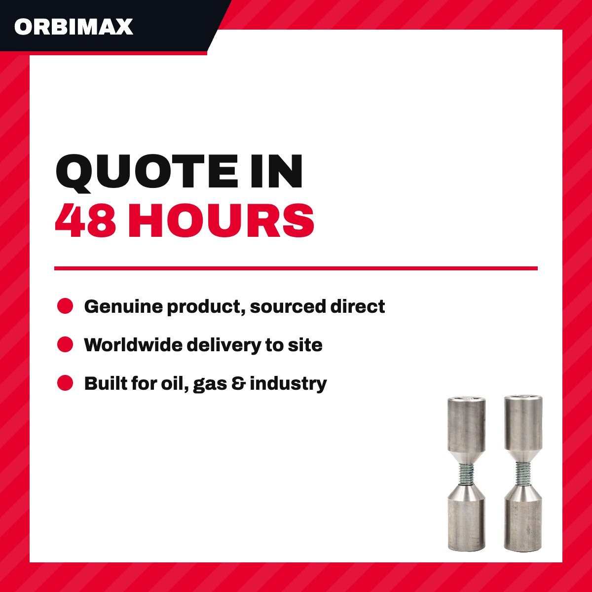 Orbimax OTHERS – Flange Alignment Pin Set