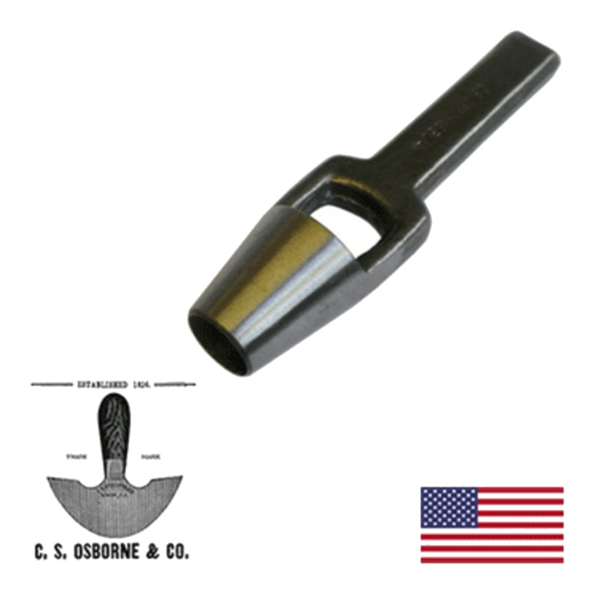 Osborned And 149, – Punch Arch – 1/4 In Hole, Tool Steel