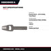 Osborned And 14912 – Punch Arch – 1/2 In Hole, Tool Steel