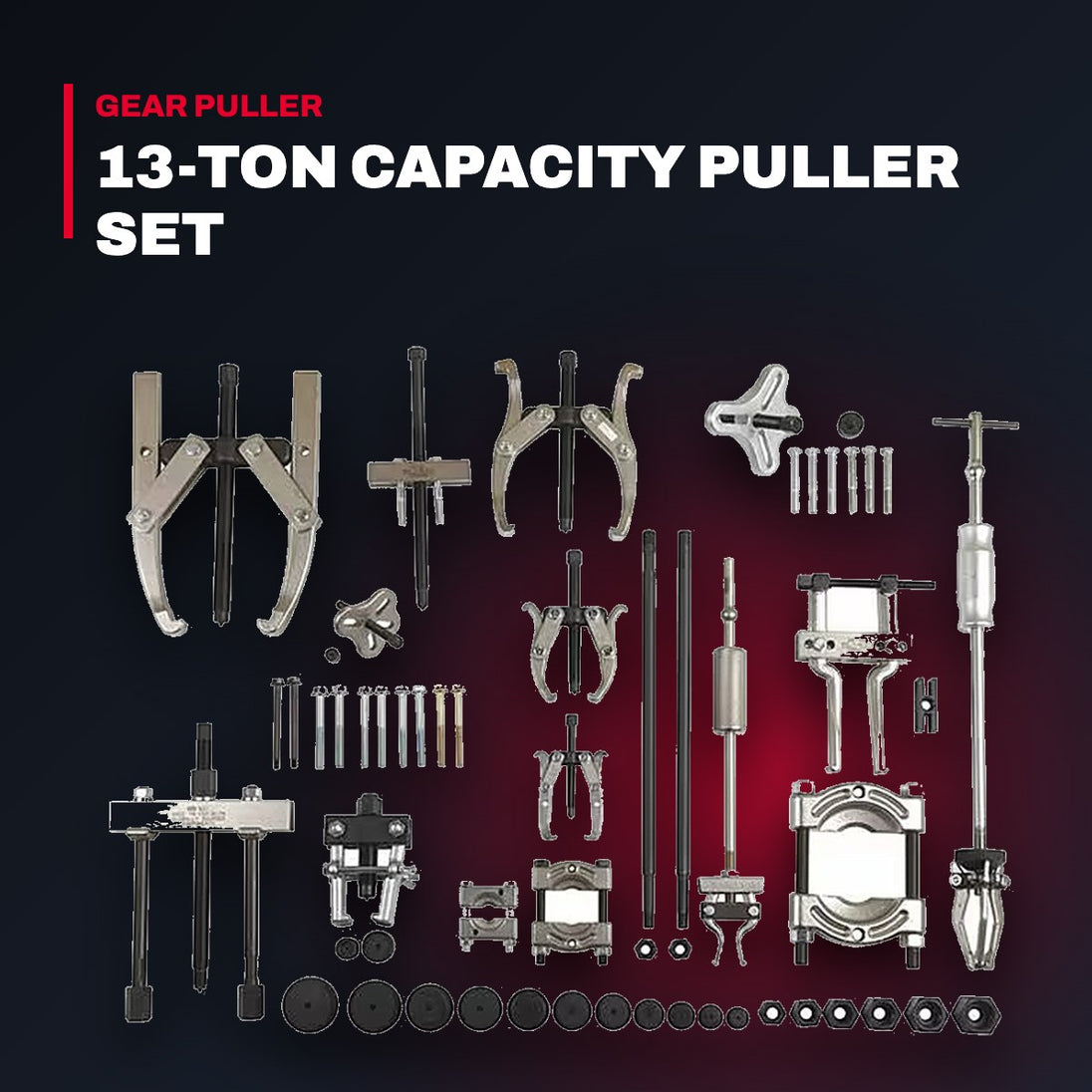 OTC 1675 – 13 Ton Capacity Puller Set