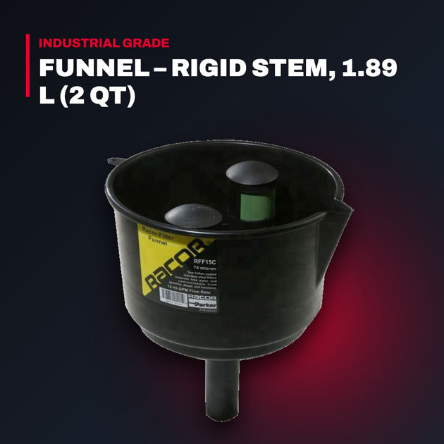 Parker – Funnel, Rigid Stem, 1.89 L (2 Qt)