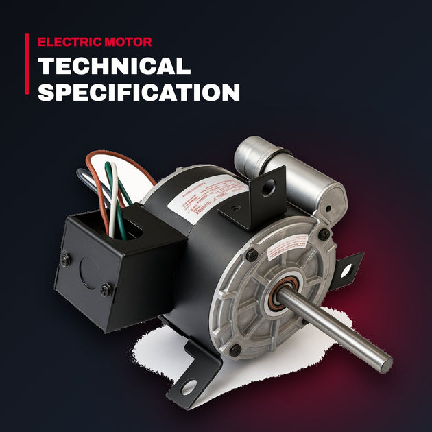 PennBarry U185B1 – Exhaust Fan Motor 1/6 HP 1550 RPM