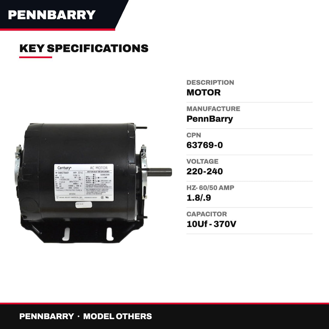 PennBarry OTHERS – Description – Motor