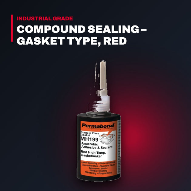 Permabond MH199 – Compound Sealing – Gasket Type, Red