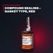 Permabond MH199 – Compound Sealing – Gasket Type, Red