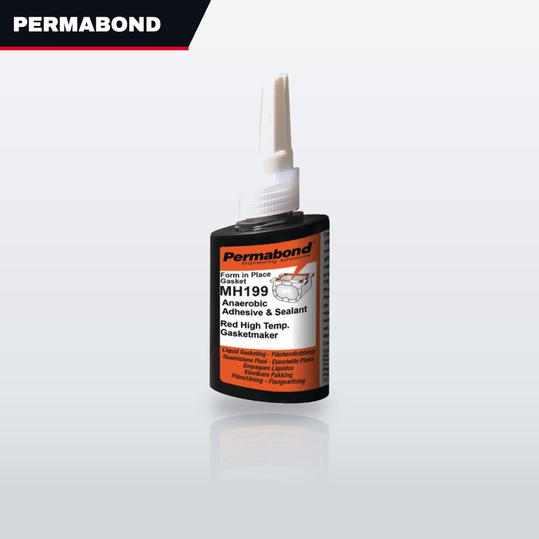 Permabond MH199 – Compound Sealing – Gasket Type, Red