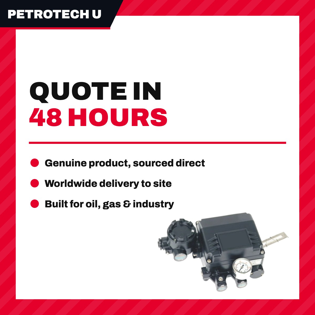 Petrotech Uk ( Gb- 8071D010DAA – Positioner – Valve, Electronic