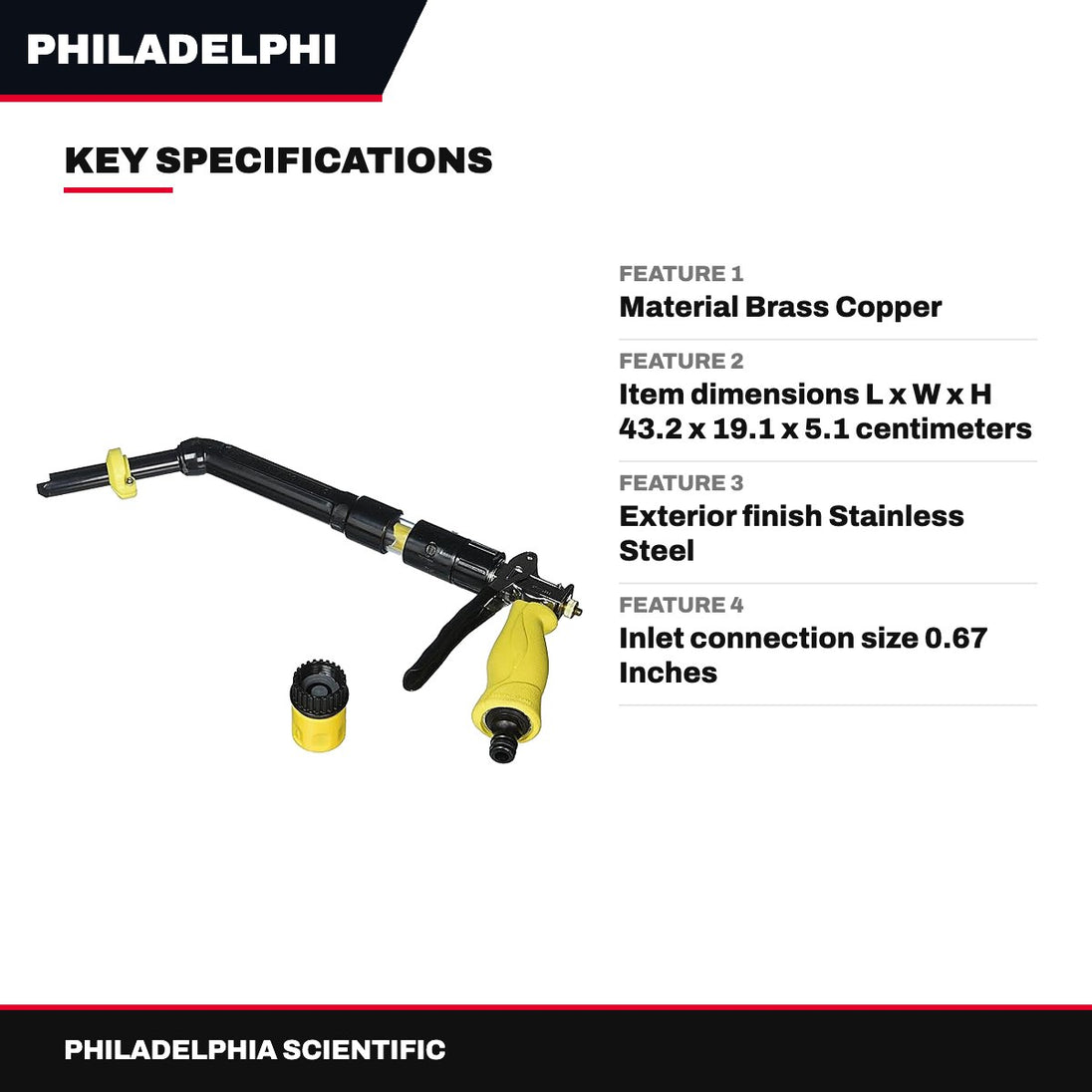 Philadelphia Scientific Battery Water Refilling Gun