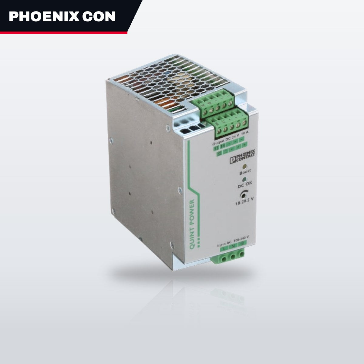 Phoenix Contact 2866763 – Power Supply Electrical – Ac/Dc Type, 100-240 Vac Input