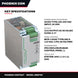 Phoenix Contact 2866763 – Power Supply Electrical – Ac/Dc Type, 100-240 Vac Input
