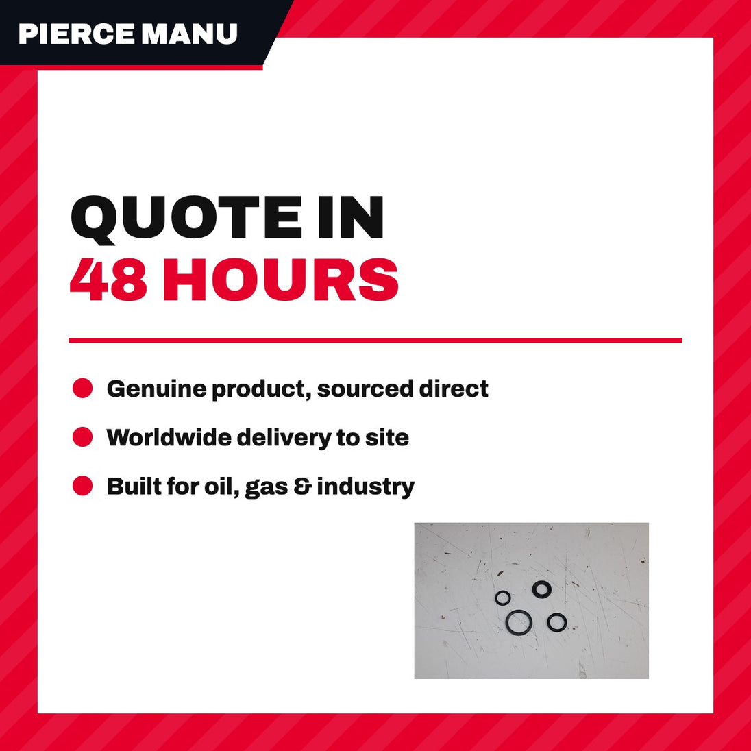 Pierce Manufacturing Us 2880450 – 02X875625 – Kit, Rebuild Primer Valve