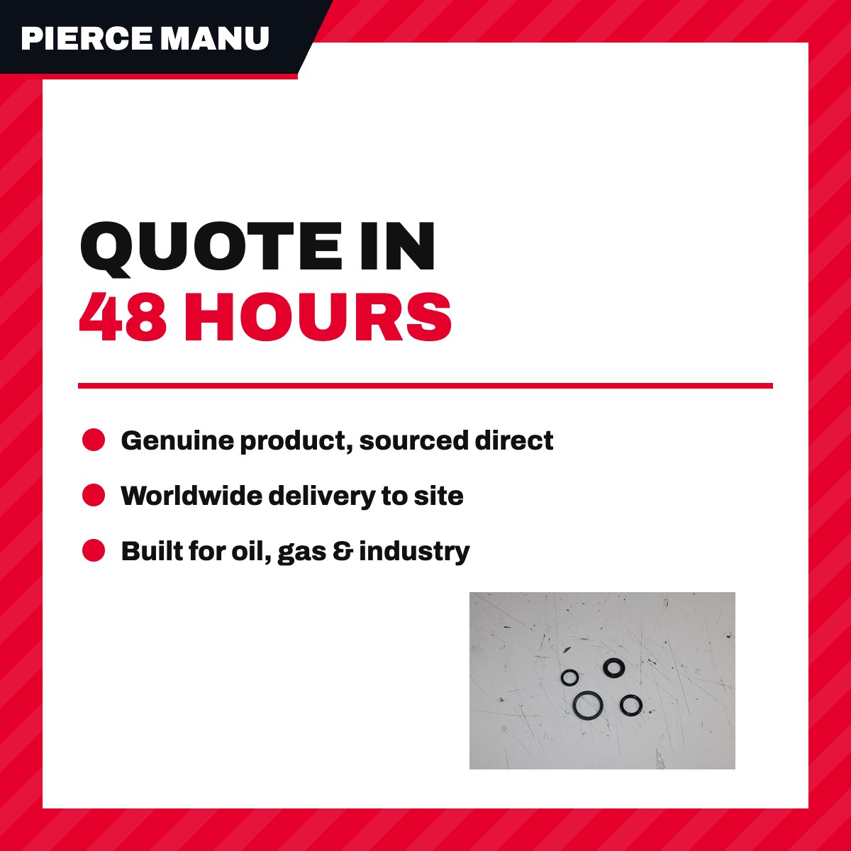 Pierce Manufacturing Us 2880450 – 02X875625 – Kit, Rebuild Primer Valve