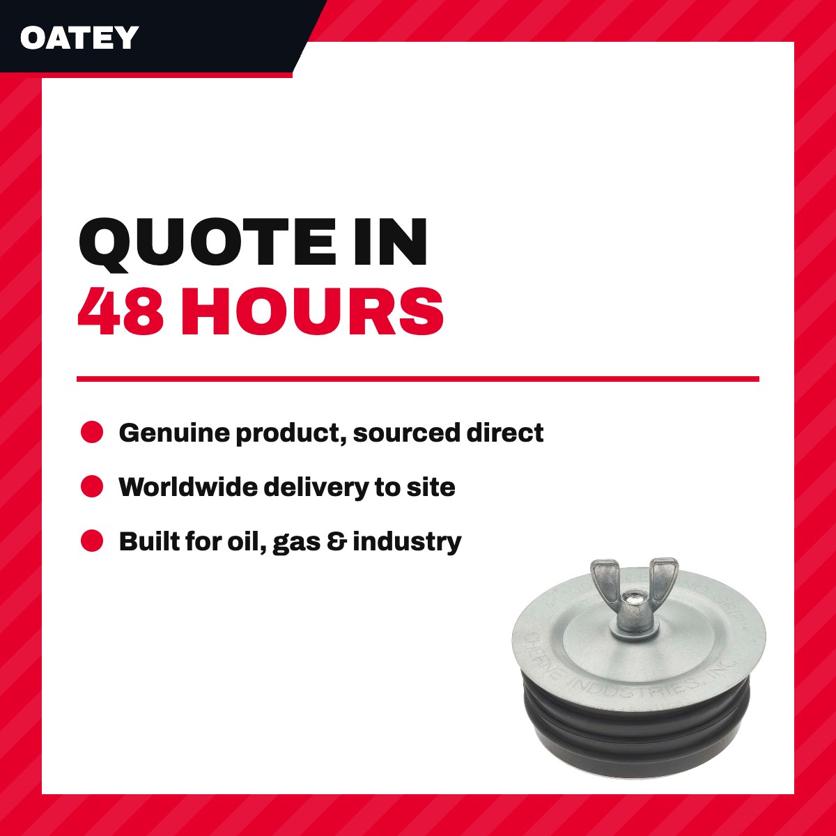Oatey 271543 – Mechanical Pipe Test Plug